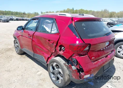 2024 Hyundai Venue Limited из США, поврежденный, VIN KMHRC8A34RU336872